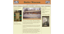 Desktop Screenshot of butlermuseumnj.org